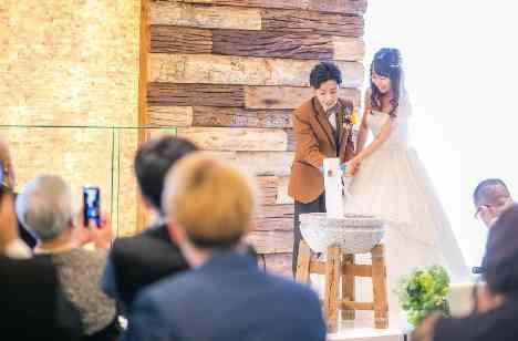 コロナに負けるな！！新しい結婚式の形の挙式画像