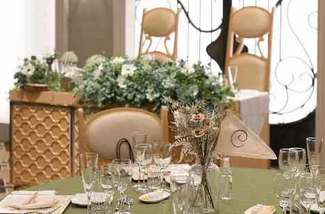 お二人の好きが詰まったナチュラルWEDDING^^の披露宴画像