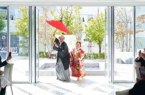個性溢れる結婚式の演出画像