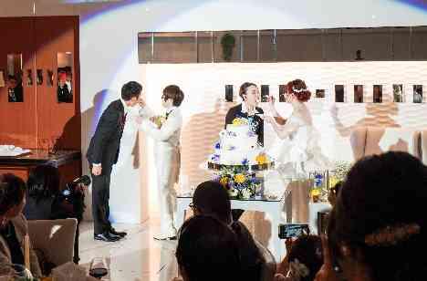 おふたりの気持ちのつまった結婚式の披露宴画像