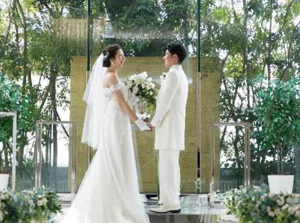 わいわい楽しく♪笑顔いっぱいの結婚式♪の挙式実例画像