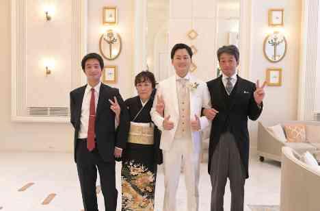 素直になれる一日、家族への感謝の披露宴画像