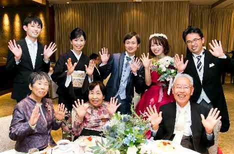 大切に見守ってくれたご親族に感謝を伝える時間の演出画像