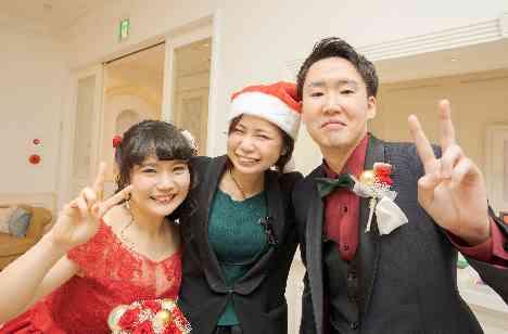 X'mas パーティウエディング☆の演出画像