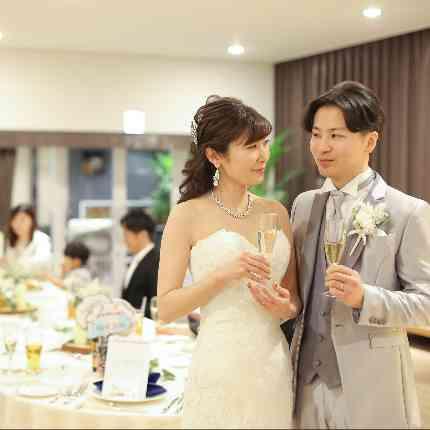 ブランレヴュー宇都宮 アクアテラスの結婚式挙式実例 結婚式場探しはハナユメ