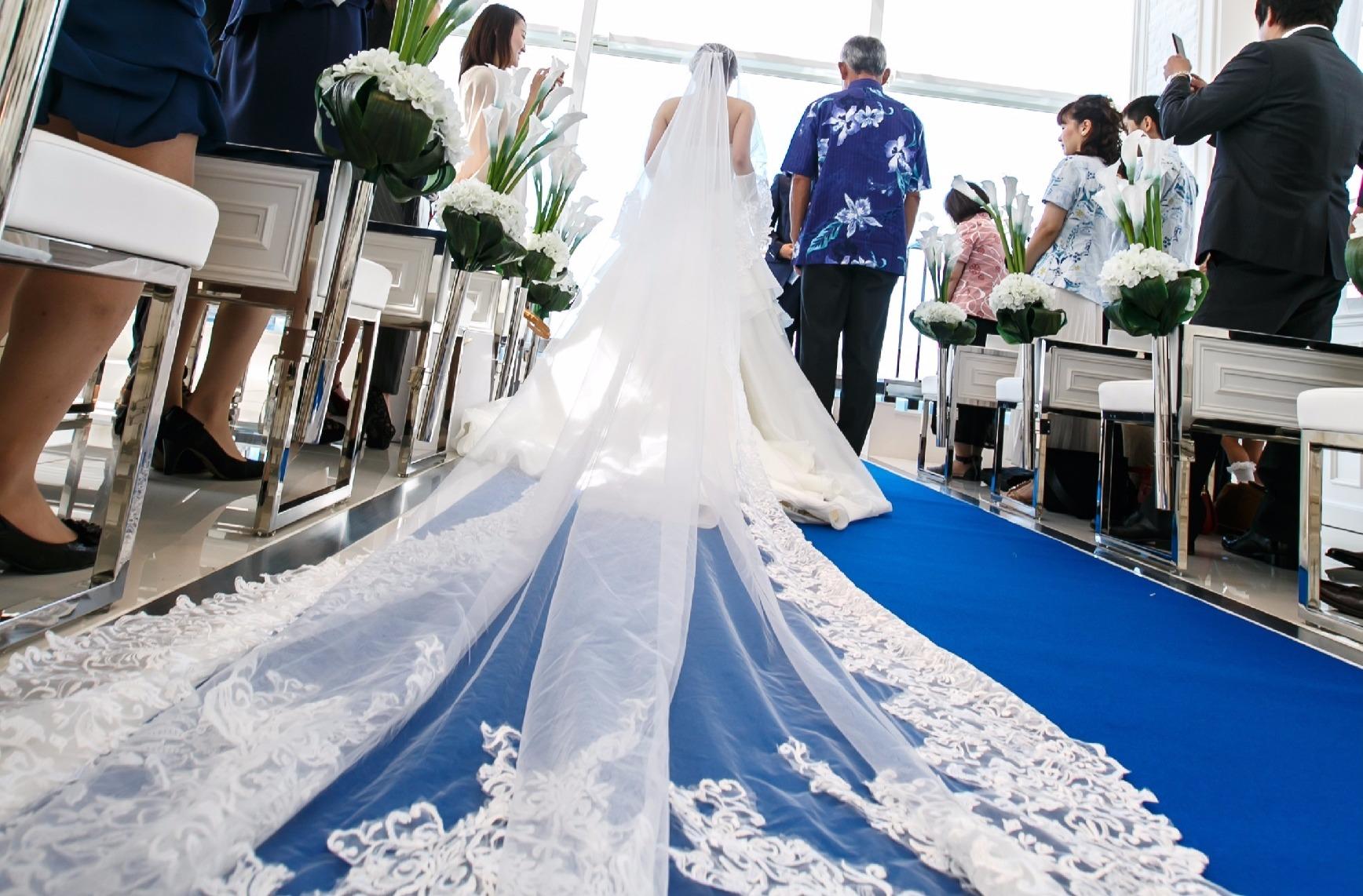 ☆アットホームなゲストと楽しむ結婚式☆の挙式画像