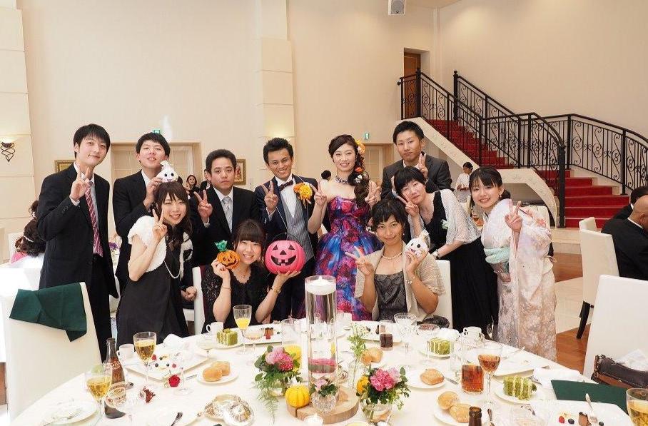 たくさんの笑顔に包まれた最高の時間を作れた日の演出画像
