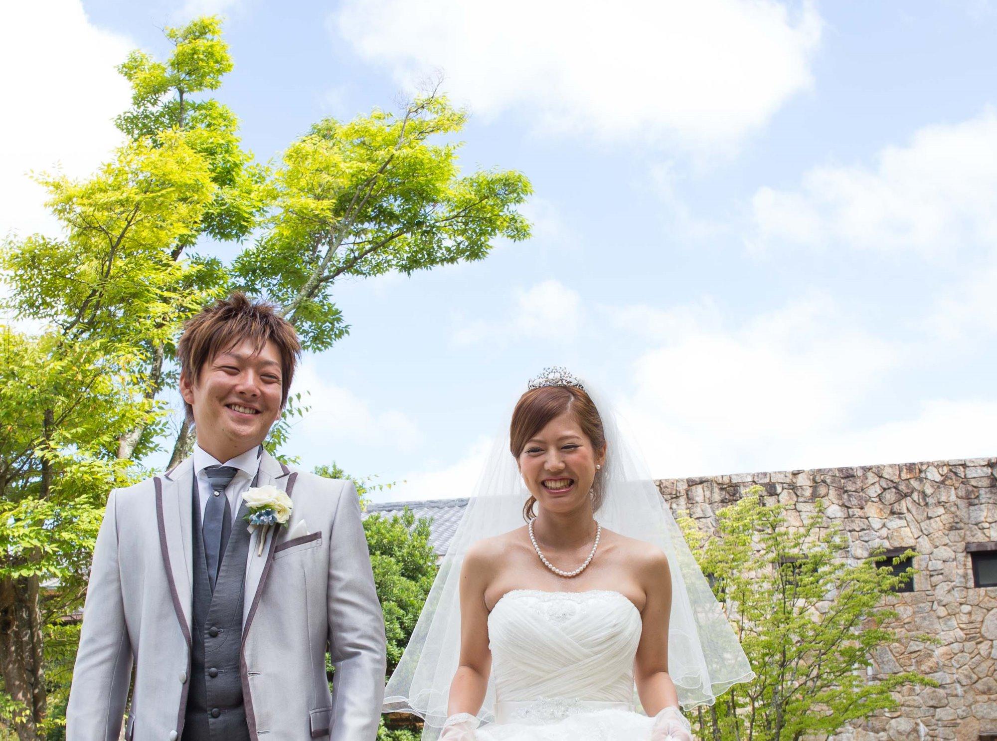 笑って泣いて、一生の思い出に♪の挙式実例画像
