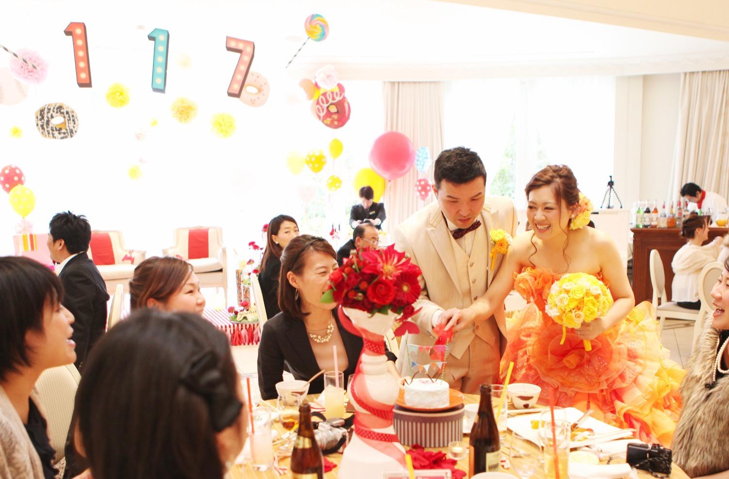 ~Sweets Wedding 117~の演出画像
