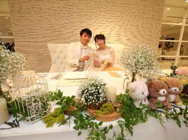 大好きを詰め込んだ"森のくまさんの結婚式"の挙式実例画像