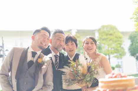 笑顔の溢れるあたたかいFamily Weddingの演出画像