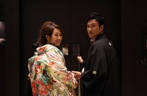 “ありがとう”が伝わる和装ウエディングの披露宴画像