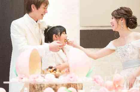 幸せの桃♡Weddingの披露宴画像