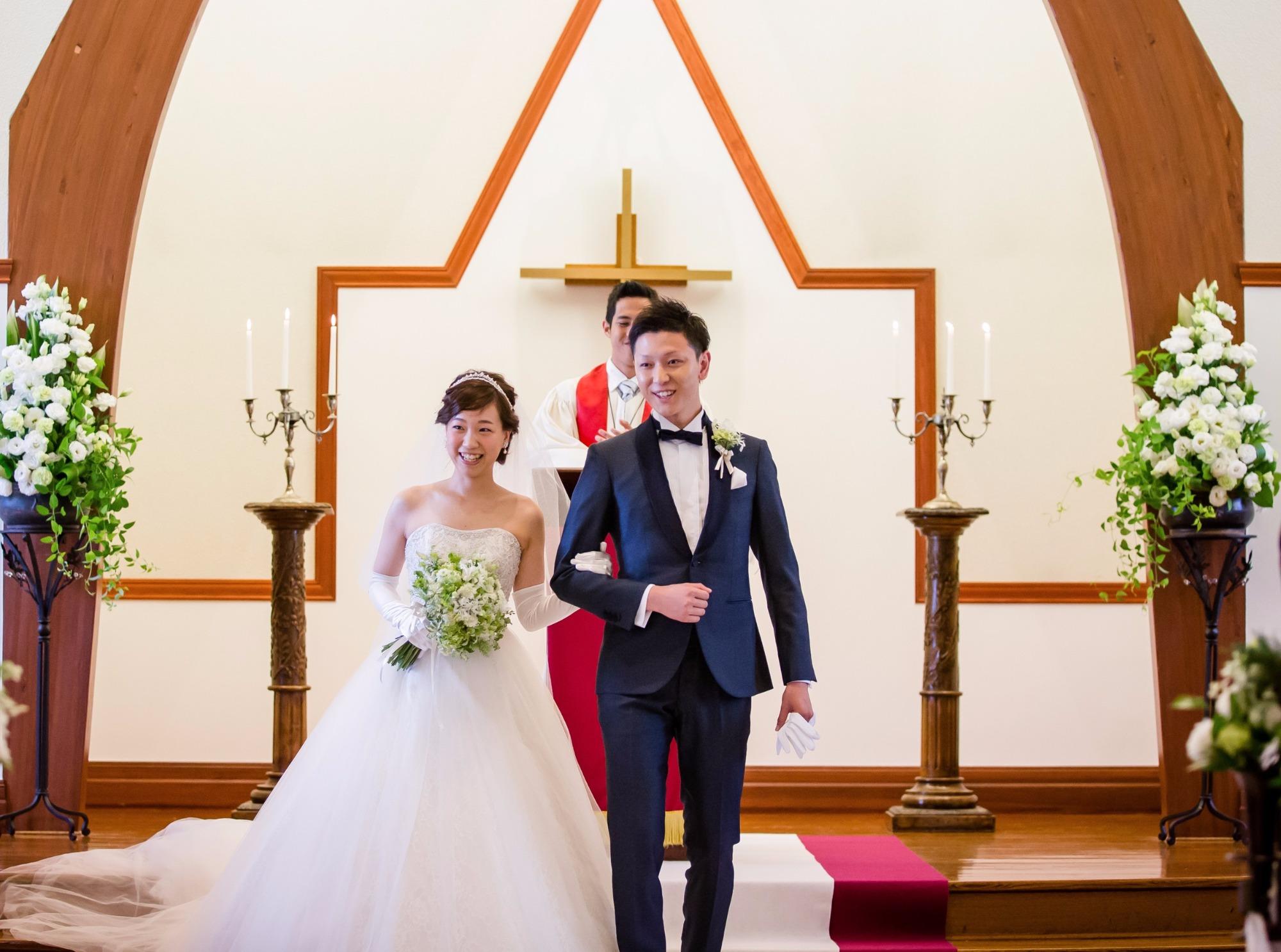 ゲストのおもてなしを重視したアットホームな結婚式☆の挙式実例画像