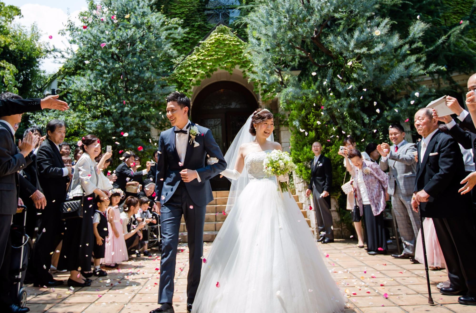 ゲストのおもてなしを重視したアットホームな結婚式☆の挙式画像