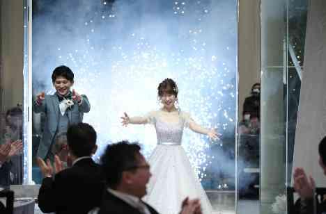 新郎新婦の憧れを叶える一日にの演出画像