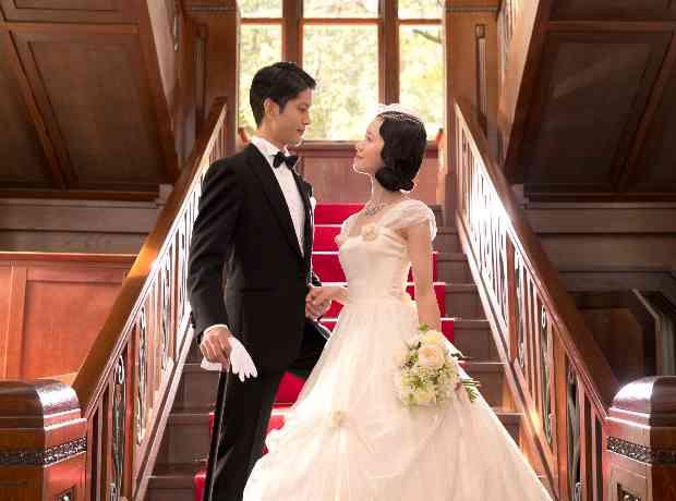 時代遡行結婚式 1920年へゲストを誘うの挙式実例画像