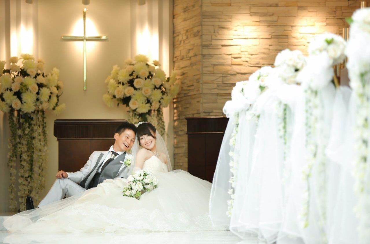 ゲストがあっと驚く楽しい結婚式☆の挙式画像