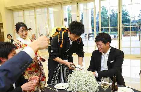コロナに負けない!おもてなしウエディングの演出画像
