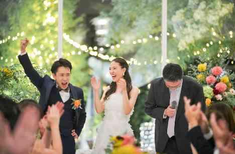 横浜で叶える海外Weddingの演出画像