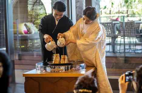 ご親族との温かい『Thanks Wedding』の披露宴画像