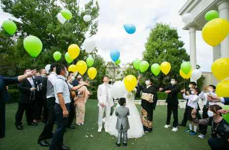 笑顔満載!Smile Weddingの演出画像