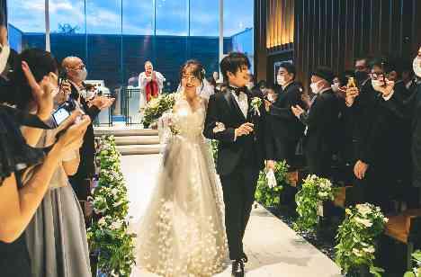 Thanks for weddingの挙式画像