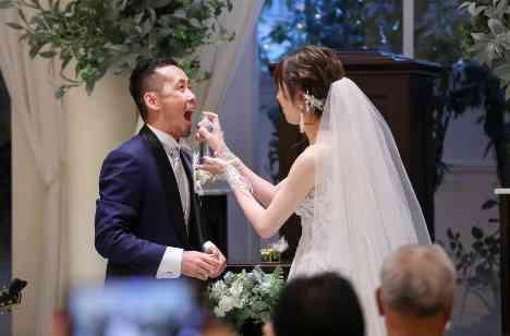 笑顔と涙のお2人らしさ全開Wedding♡の挙式画像