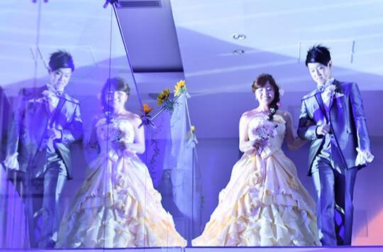 笑い！涙！感動！メリハリウェディング★の披露宴画像