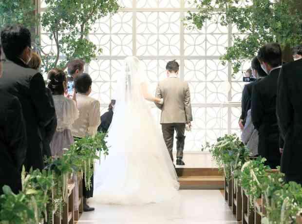 今までにない「ナチュラルWEDDING」の挙式実例画像