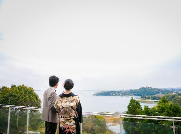 家族だけのフォト婚☆スティウェディングの挙式実例画像