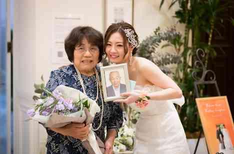 close to you　永遠に親友のような夫婦での披露宴画像