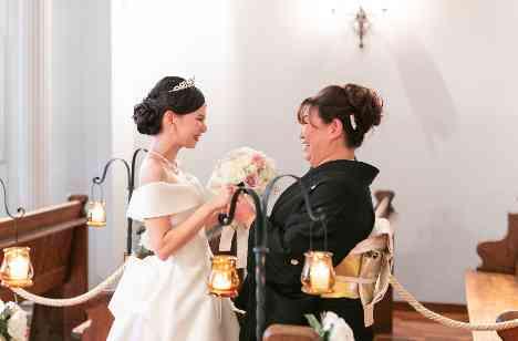 1日貸切スタイル☆オリジナルWeddingの挙式画像