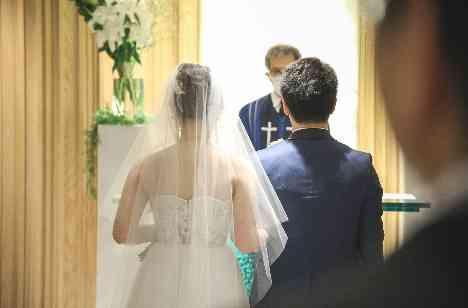 ゲストとの【縁】を大切にしたご結婚式の挙式画像