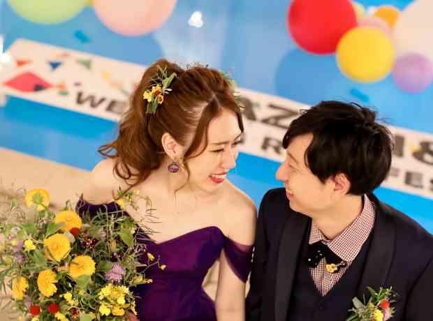 おふたり完全オリジナルの貸し切りフェス婚！の挙式実例画像