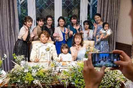 お越し頂いたゲスト全員が楽しめるご結婚式☆の披露宴画像