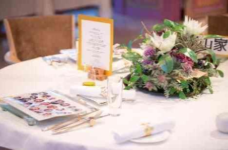 Japanese wedding ceremonyの演出画像