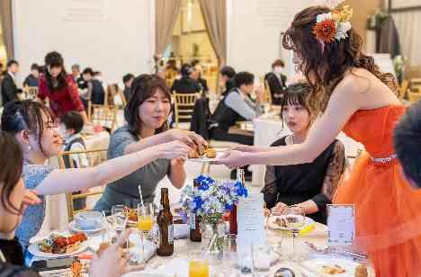 サプライズいっぱい！おもてなしウェディング☆の披露宴画像