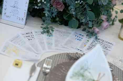 candleの灯の中、笑顔溢れる素敵な一日を♡の準備・打ち合わせ画像