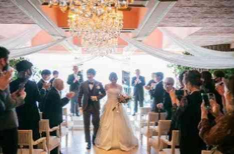 とことん楽しむカジュアルWEDDINGの挙式画像