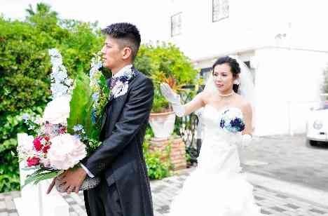 結婚20周年記念の幸せweddingの演出画像