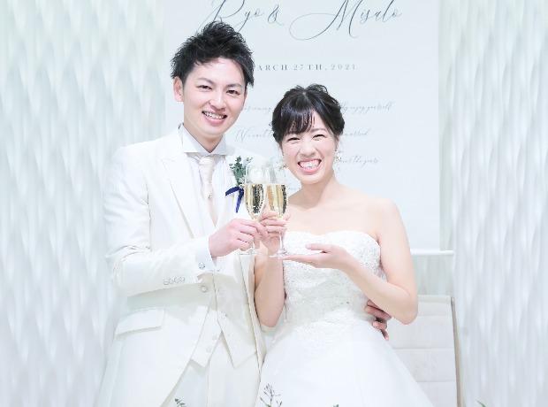 感謝の気持ちを伝えるナチュラルWEDDINGの挙式実例画像