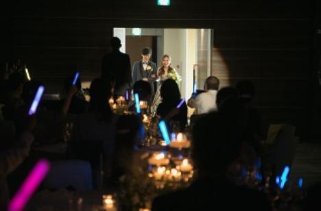 「優しさと愛」に包まれたウエディングの演出画像